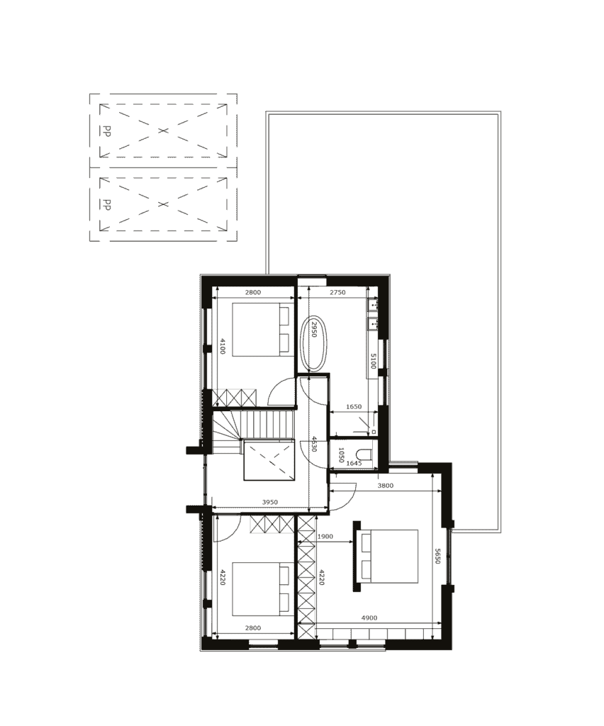Cederstaete Plattegrond 1v