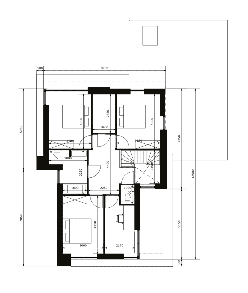 Dennenhage Plattegrond 1v