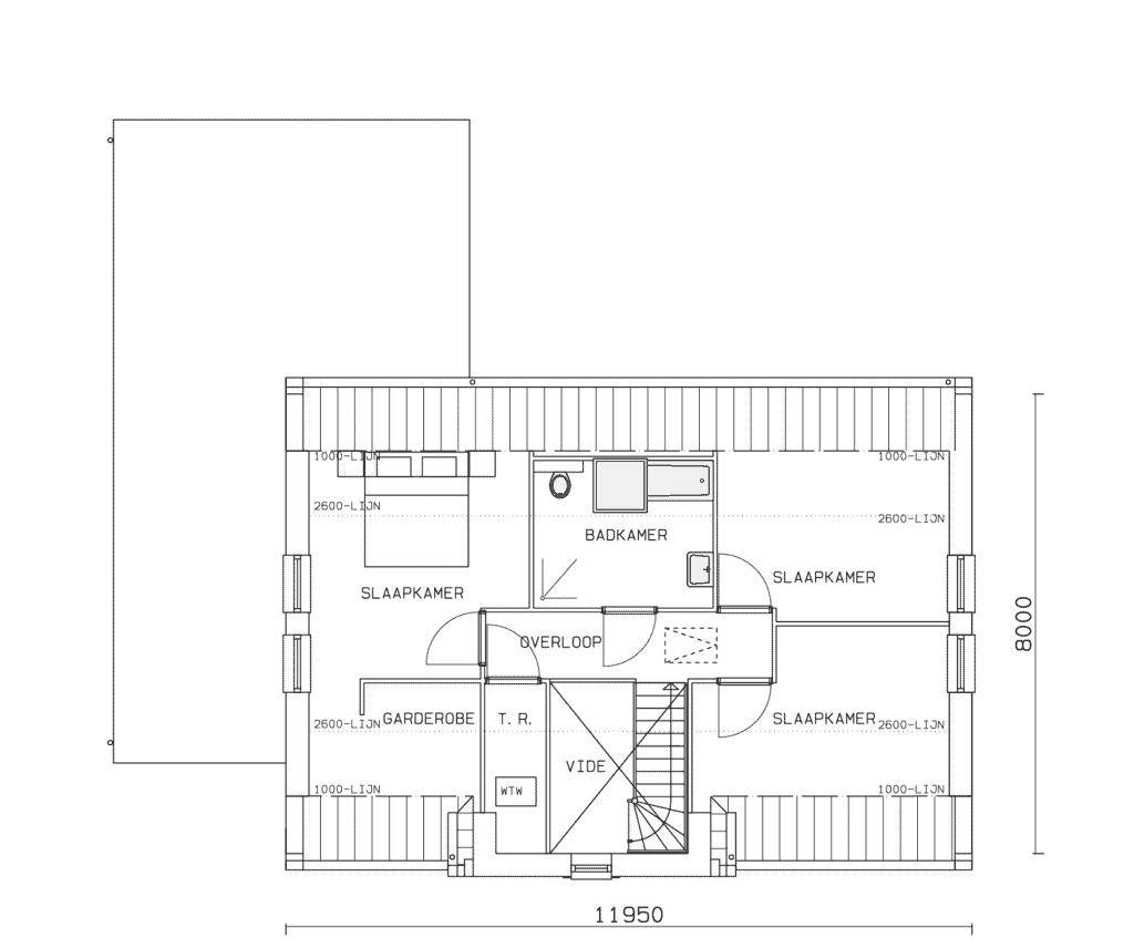 Zilverhorst Plattegrond 1v